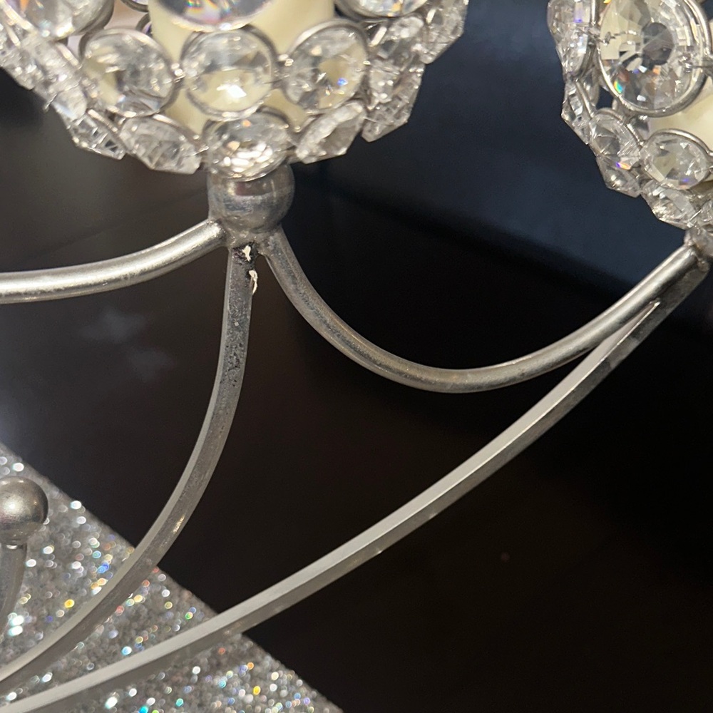 Elegant Silver Candelabra - Picture 8 of 17